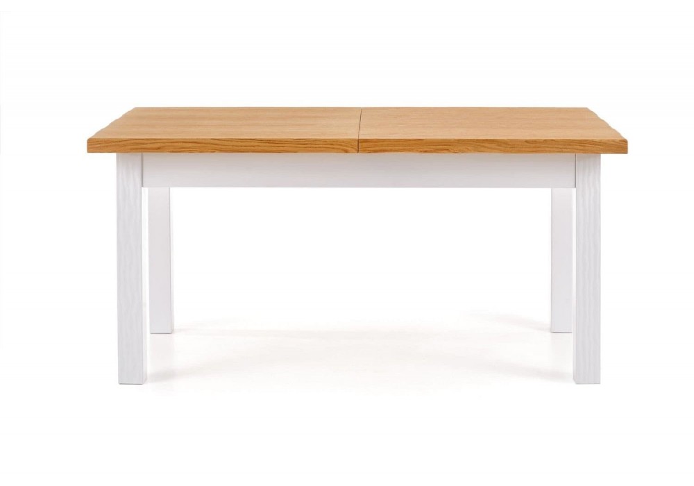 Стіл для кухні Halmar Leonardo 160-250x90 см дуб медовий, білий (V-PL-LEONARDO-ST)