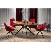 Стіл для кухні Halmar Locarno розміром 170x90 см, орех, ч