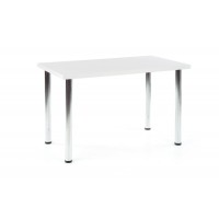 Кухонний стіл Halmar Modex 120x68 см білий, хром (V-PL-MO