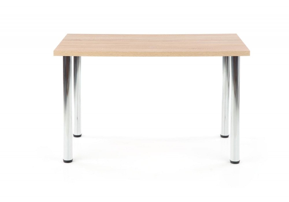 Кухонний стіл Halmar Modex 120x68 см дуб сонома, хром (V-PL-MODEX_120-SONOMA)