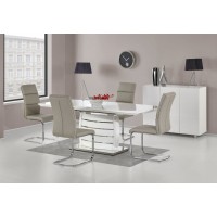 Кухонний стіл Halmar Onyx 160-200x90 см білий (V-CH-ONYX-