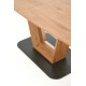 Кухонний стіл розкладний Halmar Blacky 160-220x90 см дуб золотий (V-CH-BLACKY-ST)