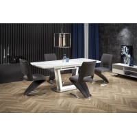 Кухонний стіл розкладний Halmar Blanco 160-200x90 см біли