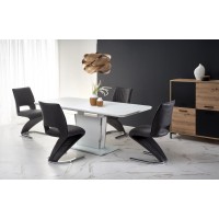 Кухонный стол раскладной Halmar Bonari 160-200x90 см белы