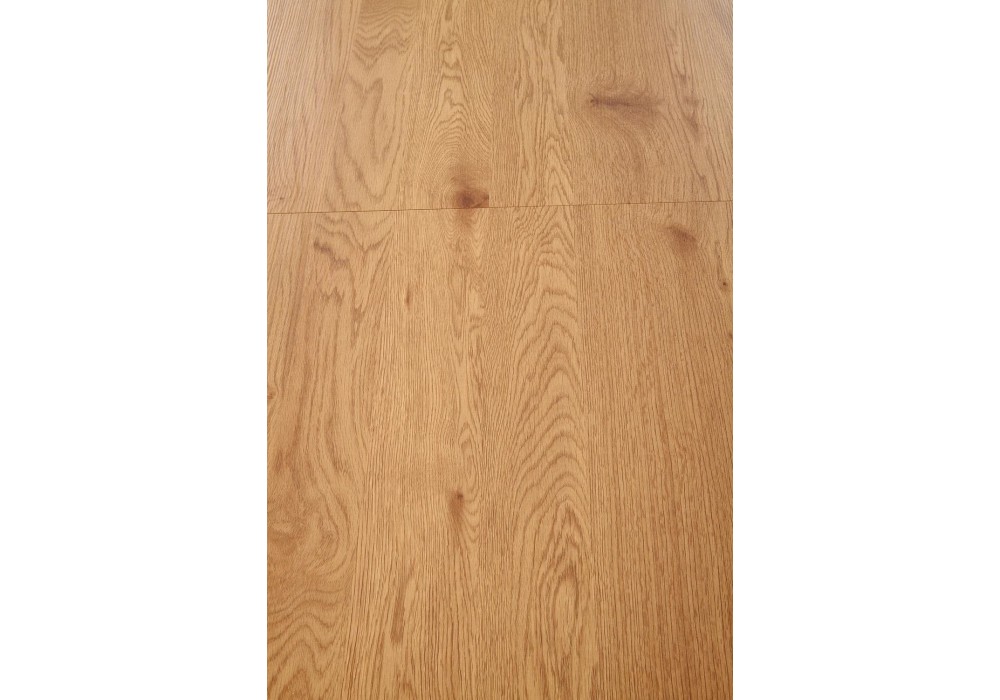 Кухонний стіл розкладний Halmar Colorado 120-160x80 см, чорний, золотий дуб (V-CH-COLORADO-ST)