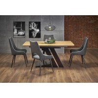 Кухонный стол раскладной Halmar Ferguson 160-220x90 см ду