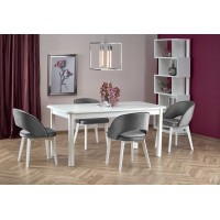 Кухонный стол раскладной Halmar Florian 160-228x90 см бел