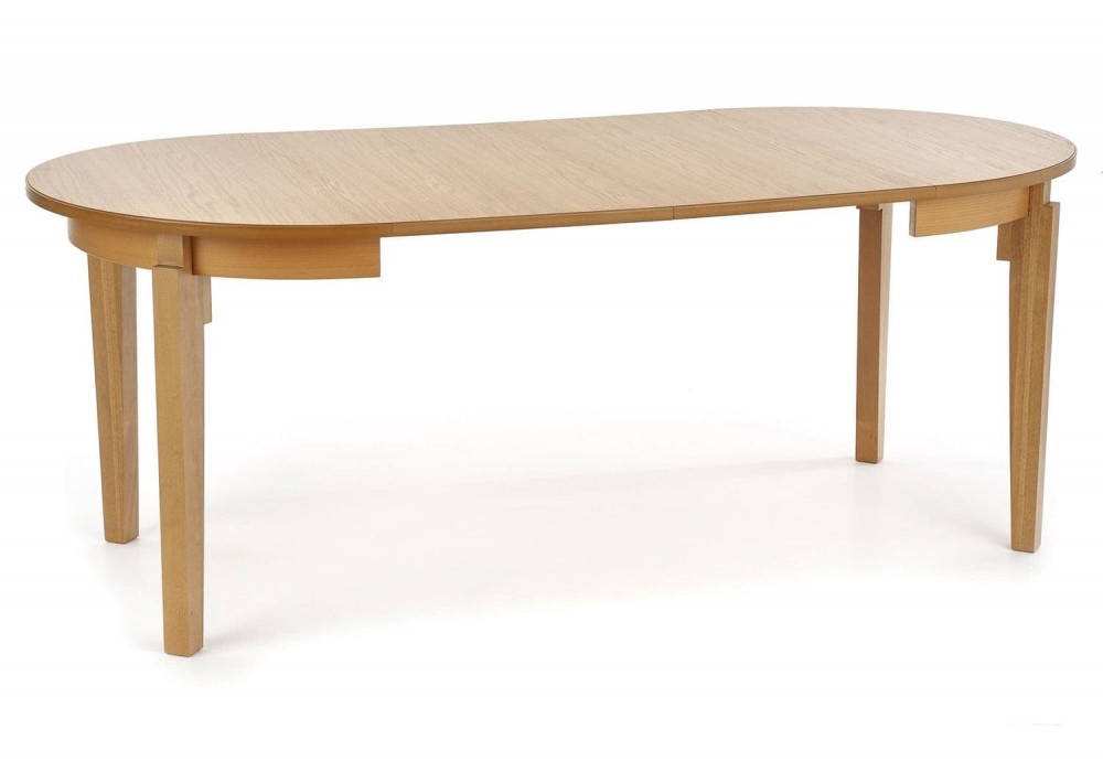 Обідній стіл розкладний Halmar Sorbus 100-200x100 см дуб медовий (V-PL-SORBUS-ST-DĄB_MIODOWY)
