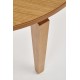Обідній стіл розкладний Halmar Sorbus 100-200x100 см дуб медовий (V-PL-SORBUS-ST-DĄB_MIODOWY)