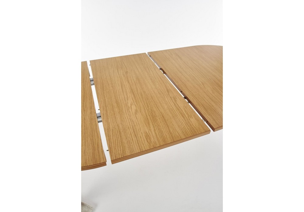 Обідній стіл розкладний Halmar Sorbus 100-200x100 см дуб медовий (V-PL-SORBUS-ST-DĄB_MIODOWY)