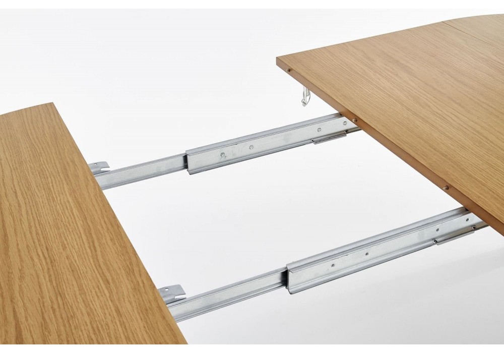 Обідній стіл розкладний Halmar Sorbus 100-200x100 см дуб медовий (V-PL-SORBUS-ST-DĄB_MIODOWY)