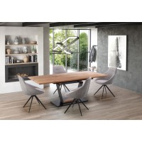 Обідній стіл розкладний Halmar Urbano 160-220x90 см дуб з