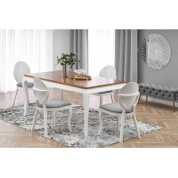 Обідній стіл розкладний Halmar Windsor 160-240x90 см дуб,