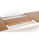 Обідній стіл розкладний Halmar Windsor 160-240x90 см дуб, білий (V-PL-WINDSOR-ST-C.DĄB/BIAŁY)