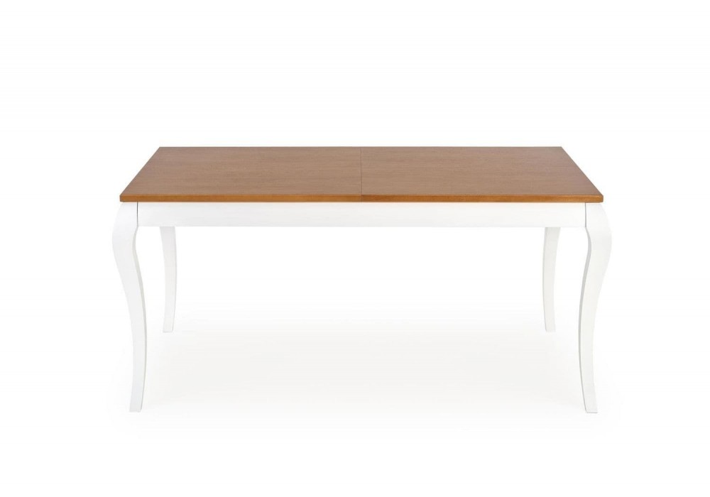 Обідній стіл розкладний Halmar Windsor 160-240x90 см дуб, білий (V-PL-WINDSOR-ST-C.DĄB/BIAŁY)