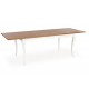 Обідній стіл розкладний Halmar Windsor 160-240x90 см дуб, білий (V-PL-WINDSOR-ST-C.DĄB/BIAŁY)