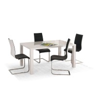 Кухонний стіл Halmar Ronald 120-160x80 см білий (V-CH-RON