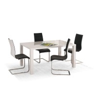 Кухонний стіл Halmar Ronald 140-180x80 см білий (V-CH-RON