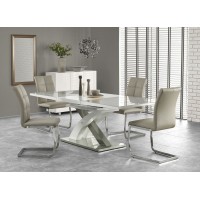 Кухонний стіл Halmar Sandor 2 160-220x90 см сірий (V-CH-S