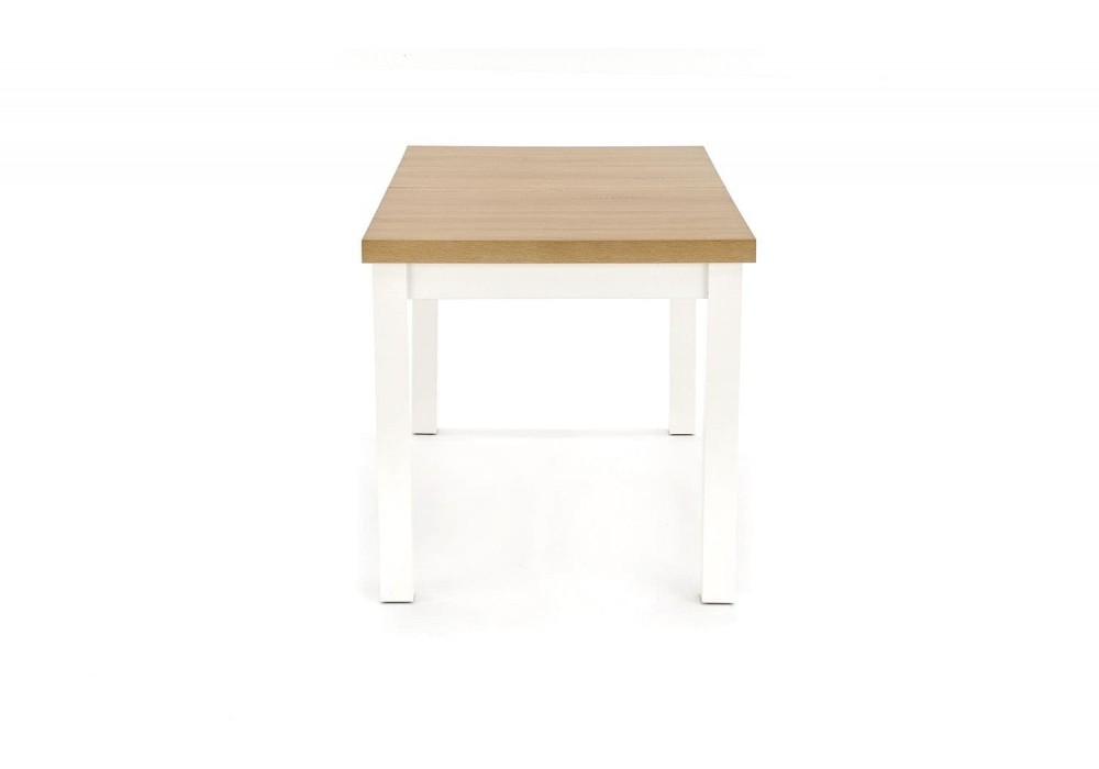 Кухонний стіл Halmar Tiago 2 140-220x80 см білий, дуб рів'єра (V-PL-TIAGO_2-ST-RIVIERA/BIAŁY)