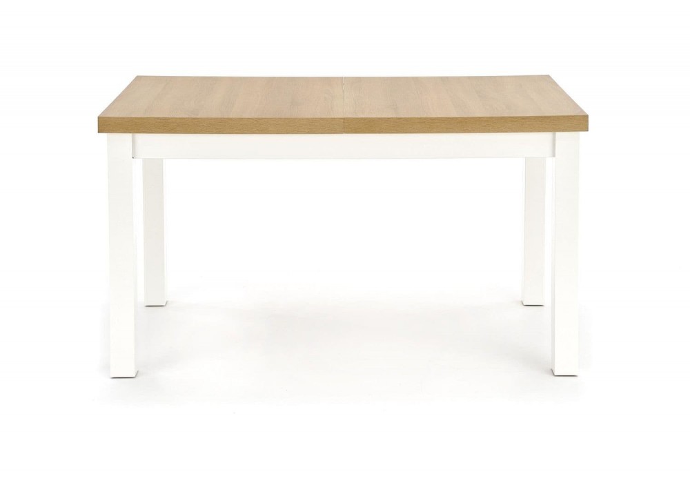 Кухонний стіл Halmar Tiago 2 140-220x80 см білий, дуб рів'єра (V-PL-TIAGO_2-ST-RIVIERA/BIAŁY)