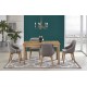 Кухонний стіл Halmar Tiago 2 140-220x80 см дуб рів'єра (V-PL-TIAGO_2-ST-RIVIERA/RIVIERA)