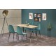 Кухонний стіл Halmar Tripolis 120x70 см чорний, дуб золотистий (V-CH-TRIPOLIS-ST)