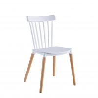 Стілець кухонний Furnitex K35-FX білий / білий (K35-FX 44