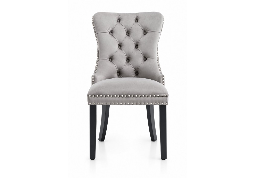 Стілець кухонний Furnitex K9-FX сірий / чорний (K9-FX 4562)