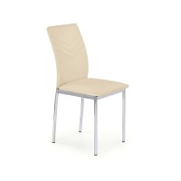 Стілець кухонний Halmar K137 хром, бежевий (V-CH-K/137-KR