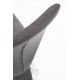 Стілець кухонний Halmar K307 хром, сірий, чорний (V-CH-K/307-KR)