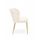Стілець для кухні Halmar K474 золотий, кремовий (V-CH-K/474-KR)