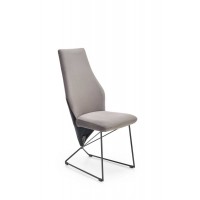 Стул для кухни Halmar K485 серый, черный (V-PL-K/485-KR-P