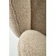 Стілець кухонний Halmar K498 чорний, капучино (V-CH-K/498-KR-CAPPUCCINO)