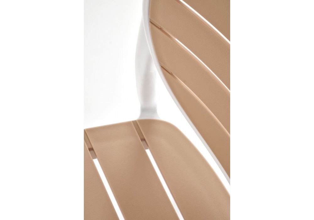 Стул кухонный Halmar K529 белый (V-CH-K/529-KR-BIAŁY/NATURALNY)