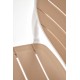 Стул кухонный Halmar K529 белый (V-CH-K/529-KR-BIAŁY/NATURALNY)