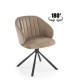 Стілець кухонний Halmar K533 чорний, капучино (V-CH-K/533-KR-CAPPUCCINO)