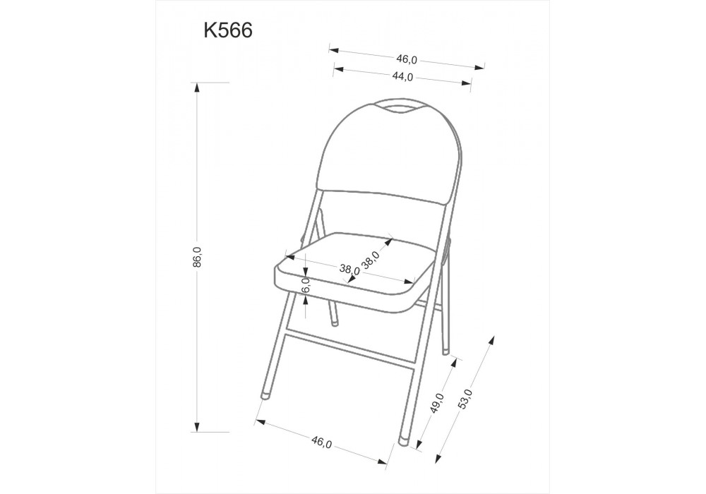 Стул кухонный Halmar K566 чёрный, серый (V-CH-K/566-KR-CZARNY/POPIEL)