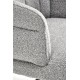 Стілець кухонний Halmar K570 чорний, сірий (V-CH-K/570-KR-POPIELATY)