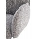 Стілець кухонний Halmar K571 чорний, сірий (V-CH-K/571-KR-POPIELATY)
