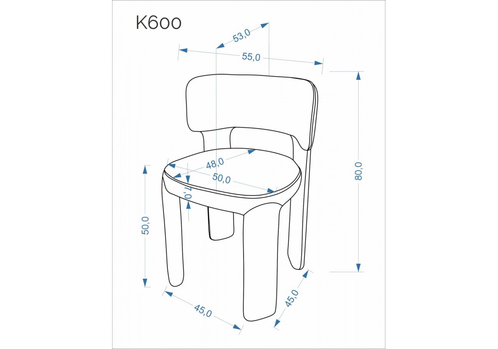Стілець кухонний Halmar K600 оливковий (V-CH-K/600-KR-OLIWKOWY)