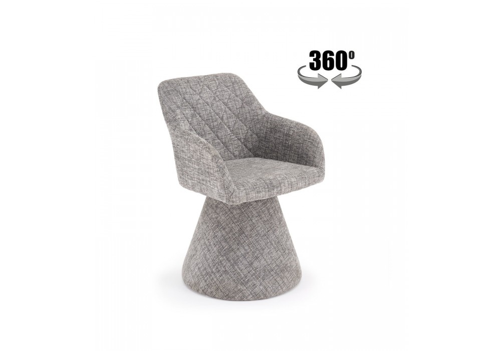 Стілець кухонний Halmar K603 сірий (V-CH-K/603-KR-POPIELATY)