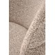 Стілець кухонний Halmar K604 чорний, бежевий (V-CH-K/604-KR-BEŻOWY)