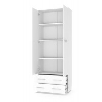 Стелаж Halmar Lima REG2 77x40 см білий (V-PL-LIMA-REG2-BI