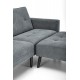 Диван Halmar Cornelius сірий, чорний (V-CH-CORNELIUS-SOFA-POPIEL)