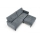 Диван Halmar Cornelius сірий, чорний (V-CH-CORNELIUS-SOFA-POPIEL)