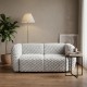 Диван Halmar Malta серый, чёрный (V-CH-MALTA-SOFA-POPIELATY)