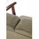 Диван Halmar Milano 2s оливковый, орех (V-PL-MILANO_2S-SOFA-OLIWKOWY)