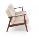 Диван Halmar Milano 3s бежевий, горіх (V-PL-MILANO_3S-SOFA-BEŻOWY)