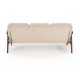 Диван Halmar Milano 3s бежевий, горіх (V-PL-MILANO_3S-SOFA-BEŻOWY)
